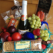 Pacific Northwest Snack Basket with fruit